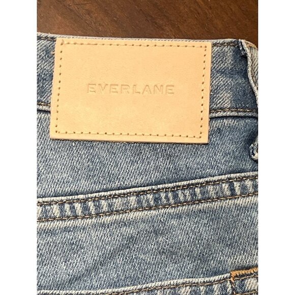 Everlane The Curvy Cheeky Straight Jeans in Sky Blue Wash 29 New Denim Pants - Picture 9 of 13